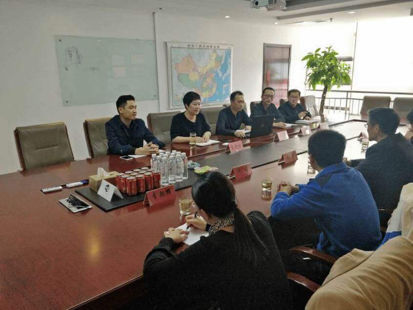 國家執業藥師認證中心王平主任一行考察陝西龍運科技發展有限公司